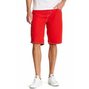 True Religion Men's Big T Flap Pocket Boardshorts